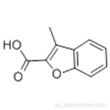 Ácido 3-metilbenzofuran-2-carboxílico CAS 24673-56-1